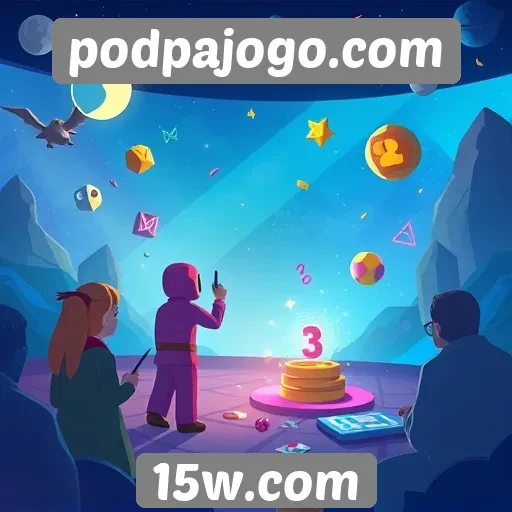 Recursos interativos disponíveis em podpajogo.com